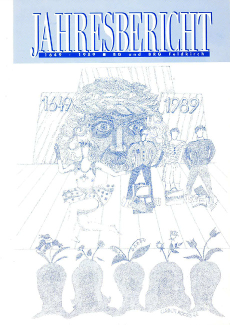 Jahresbericht 1988-1989 Deckblatt
