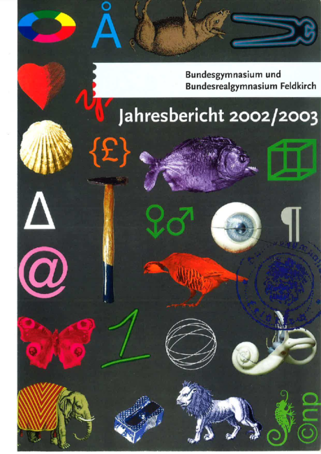 Jahresbericht 2002-2003 Deckblatt