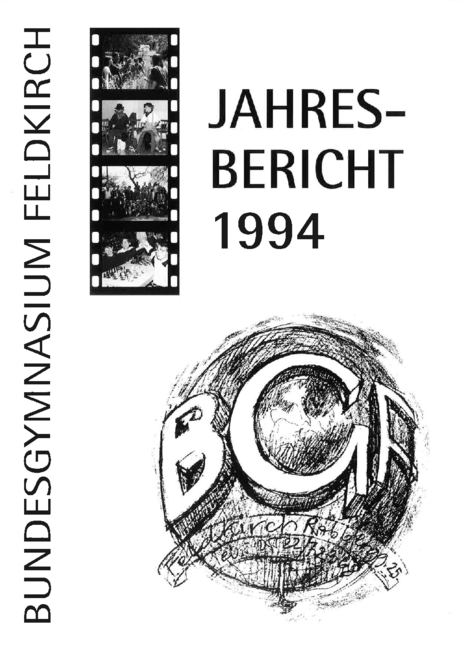 Jahresbericht 1993-1994 Deckblatt